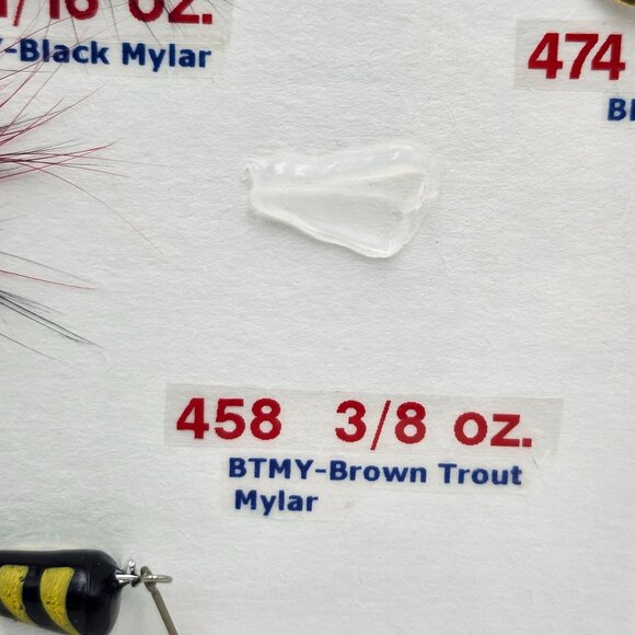 Yakima Wordens Lures Vibric Rooster Tail Fishing Lures Sample Display 422781 - Picture 2 of 5